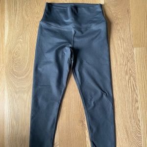 Alo yoga gray leggings XS